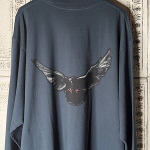Yeezy GAP Balenciaga Men’s Long Sleeve Dove Shirt
